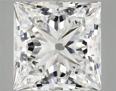 11.75ct E VVS2 Rare Carat Ideal Cut Princess Lab Grown Diamond