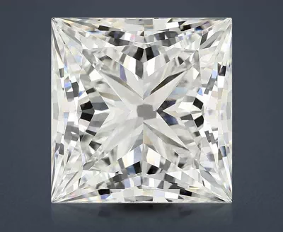 11.75ct E VVS2 Rare Carat Ideal Cut Princess Lab Grown Diamond