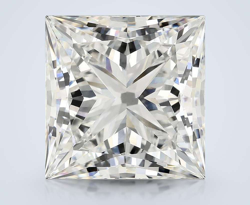 11.75ct E VVS2 Rare Carat Ideal Cut Princess Lab Grown Diamond