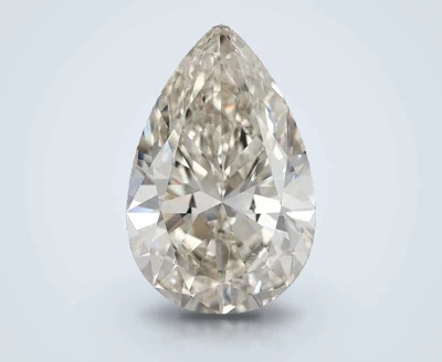 3.31ct K VS2 Rare Carat Ideal Cut Pear Diamond