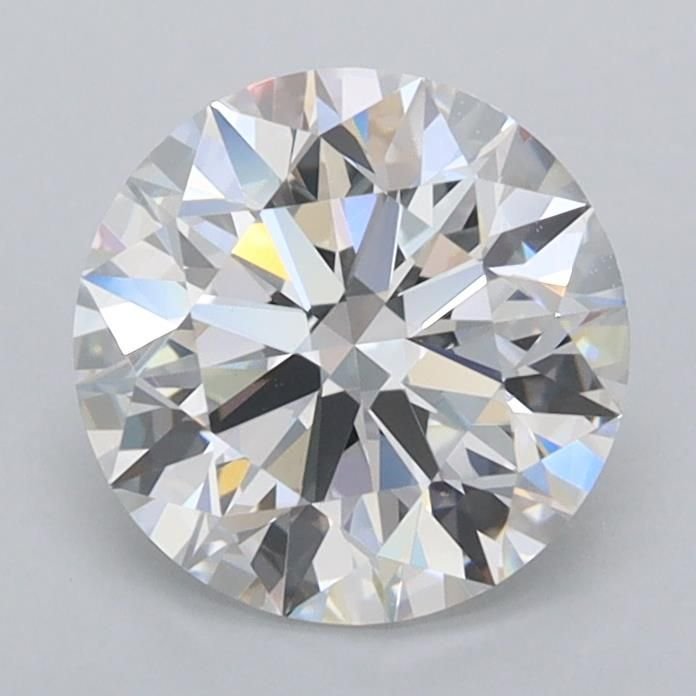 1.66ct D FL Rare Carat Ideal Cut Round Lab Grown Diamond