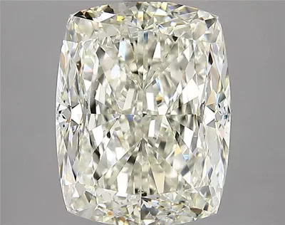 4.03ct K SI1 Rare Carat Ideal Cut Cushion Diamond