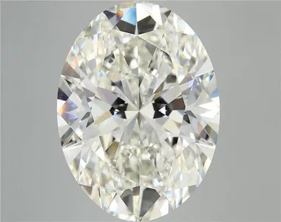 14.41ct H VVS2 Rare Carat Ideal Cut Oval Lab Grown Diamond
