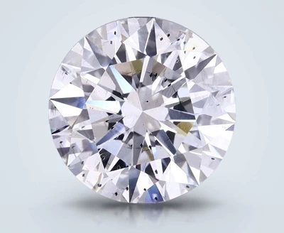 4.90ct F SI2 Rare Carat Ideal Cut Round Lab Grown Diamond