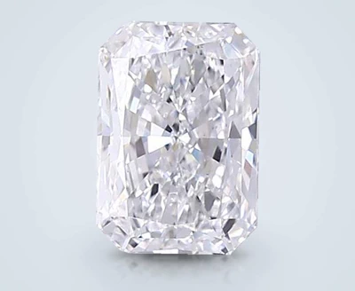 2.06ct D VS1 Rare Carat Ideal Cut Radiant Lab Grown Diamond