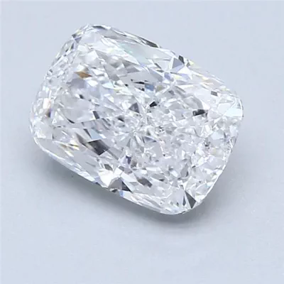 2.51ct D SI1 Very Good Cut Cushion Diamond