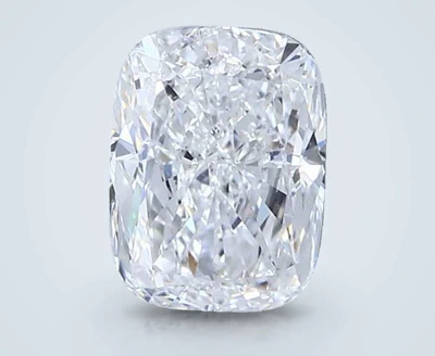 2.51ct D SI1 Very Good Cut Cushion Diamond