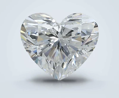 1.71ct D VS1 Rare Carat Ideal Cut Heart Lab Grown Diamond