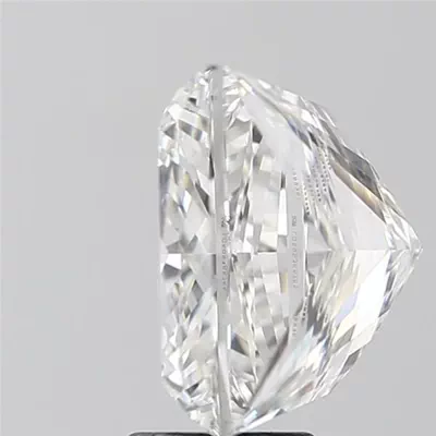 8.64ct F VS1 Rare Carat Ideal Cut Princess Lab Grown Diamond