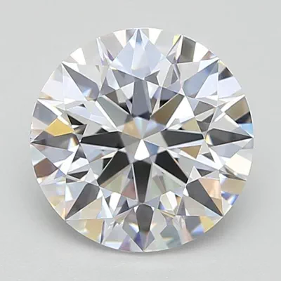 2.03ct D VVS1 Rare Carat Ideal Cut Round Lab Grown Diamond