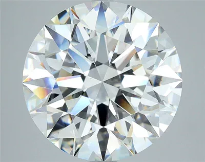 5.27ct G VS1 Rare Carat Ideal Cut Round Diamond