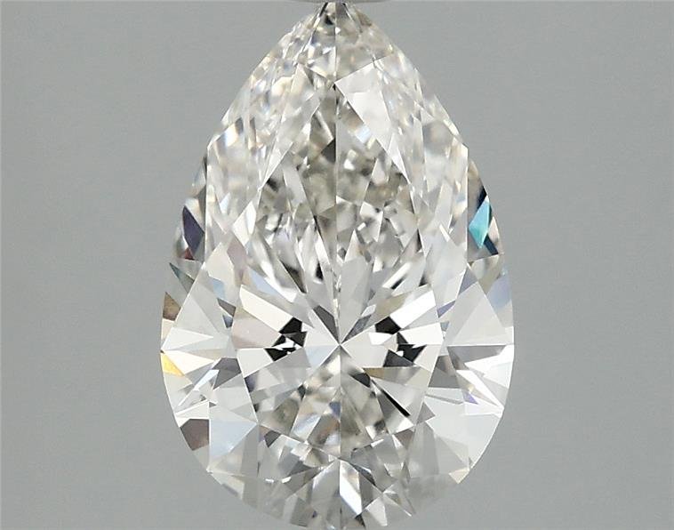 2.10ct H VVS2 Rare Carat Ideal Cut Pear Lab Grown Diamond