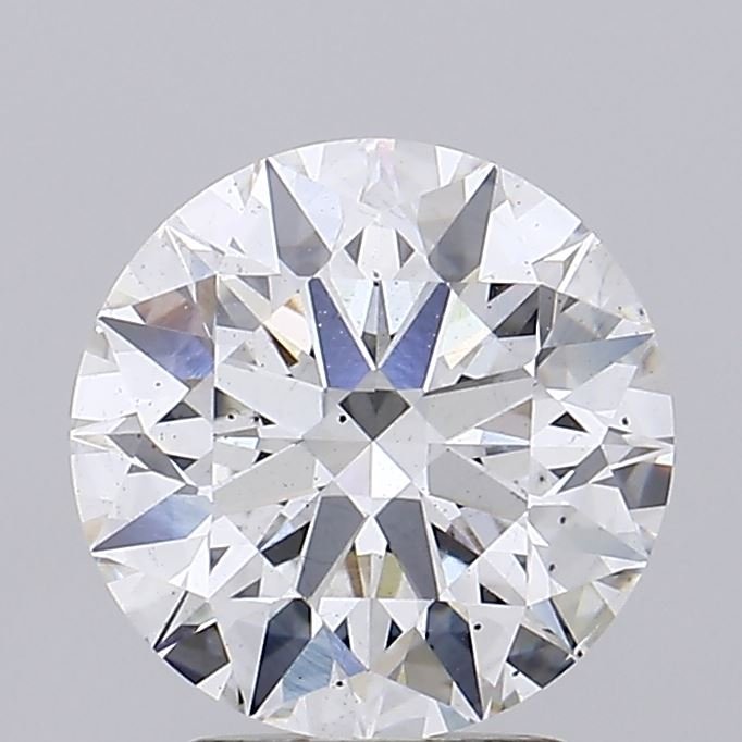 3.07ct E SI1 Rare Carat Ideal Cut Round Lab Grown Diamond