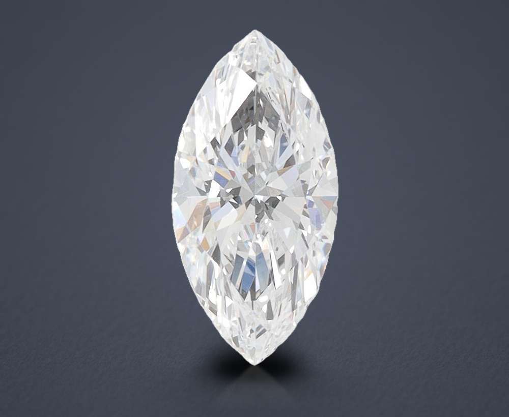 1.25ct D VVS1 Rare Carat Ideal Cut Marquise Lab Grown Diamond