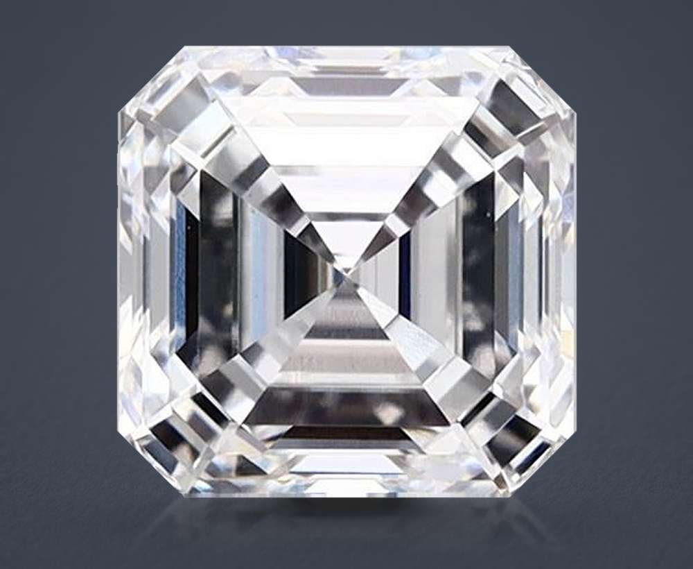 1.83ct D VS1 Rare Carat Ideal Cut Asscher Lab Grown Diamond