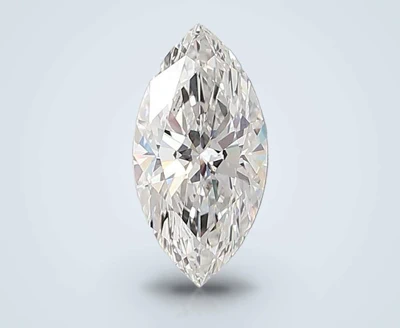 3.04ct F VS1 Rare Carat Ideal Cut Marquise Lab Grown Diamond
