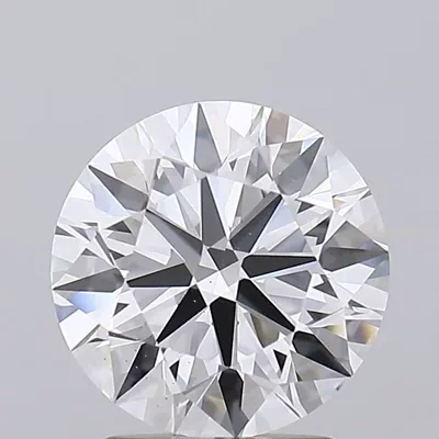2.43ct D VS2 Excellent Cut Round Lab Grown Diamond
