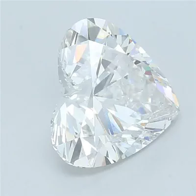 5.17ct F VS1 Rare Carat Ideal Cut Heart Lab Grown Diamond
