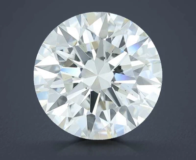 5.23ct K VS2 Rare Carat Ideal Cut Round Diamond
