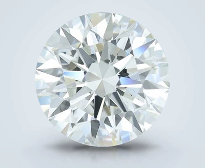 5.23ct K VS2 Rare Carat Ideal Cut Round Diamond