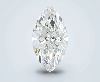 3.02ct I SI2 Rare Carat Ideal Cut Marquise Diamond