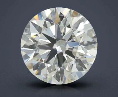 3.70ct F VS2 Rare Carat Ideal Cut Round Lab Grown Diamond