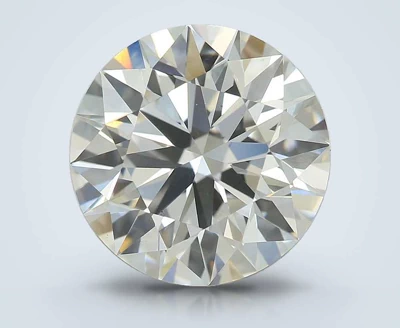 3.70ct F VS2 Rare Carat Ideal Cut Round Lab Grown Diamond