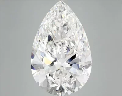 10.66ct E VS1 Rare Carat Ideal Cut Pear Lab Grown Diamond