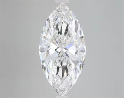 6.02ct F VS2 Rare Carat Ideal Cut Marquise Lab Grown Diamond