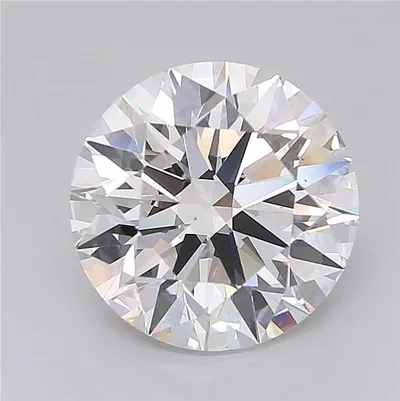 4.55ct E VS2 Rare Carat Ideal Cut Round Lab Grown Diamond