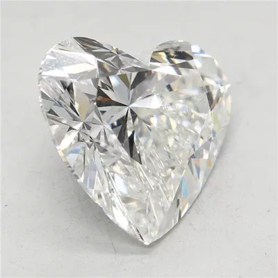 7.04ct E VVS2 Rare Carat Ideal Cut Heart Lab Grown Diamond