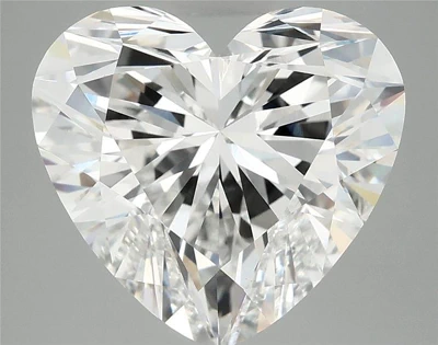 6.36ct E VVS2 Rare Carat Ideal Cut Heart Lab Grown Diamond