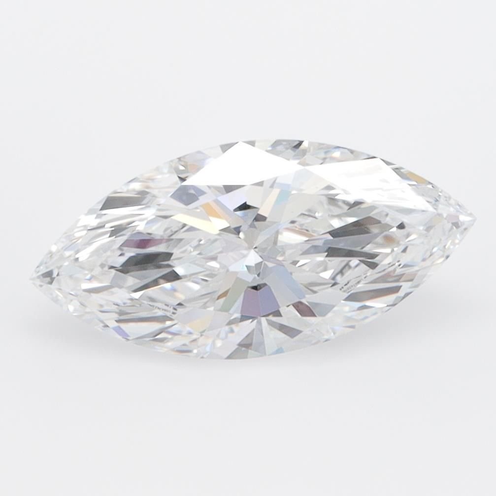1.55ct D VVS1 Rare Carat Ideal Cut Marquise Lab Grown Diamond