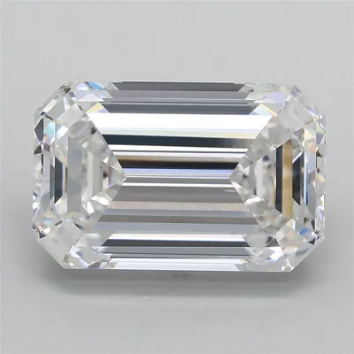 3.09ct D VS1 Rare Carat Ideal Cut Emerald Lab Grown Diamond
