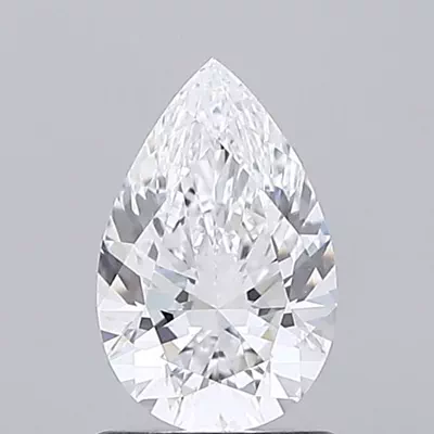 13.64ct F VS1 Rare Carat Ideal Cut Pear Lab Grown Diamond