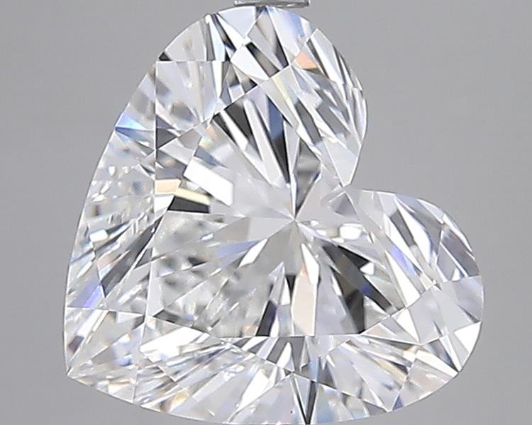 6.54ct E VVS2 Rare Carat Ideal Cut Heart Lab Grown Diamond