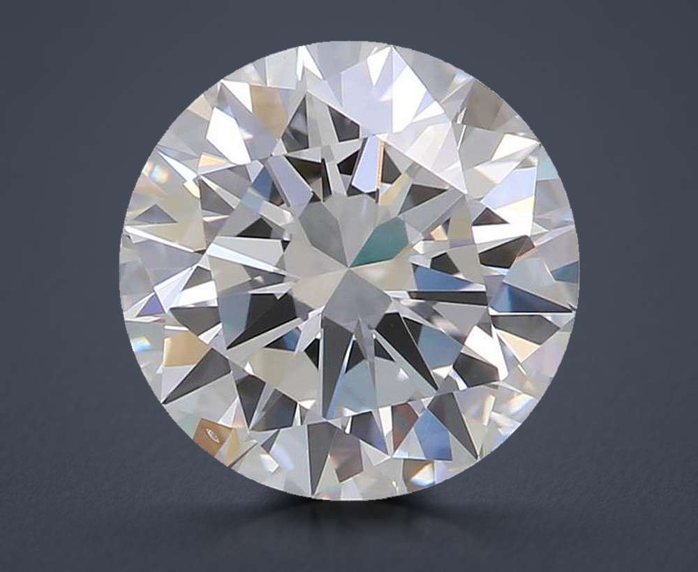 2.01ct E VS2 Excellent Cut Round Lab Grown Diamond