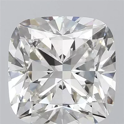6.11ct H VS1 Rare Carat Ideal Cut Cushion Lab Grown Diamond