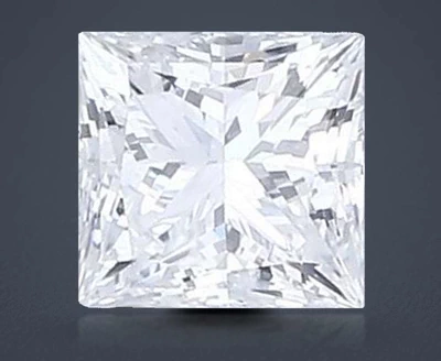 1.54ct E VS1 Rare Carat Ideal Cut Princess Lab Grown Diamond