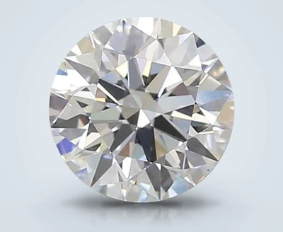 2.10ct E VS2 Rare Carat Ideal Cut Round Lab Grown Diamond