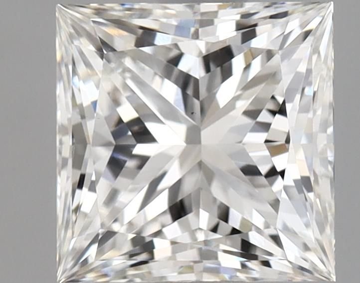 1.49ct F VS1 Rare Carat Ideal Cut Princess Lab Grown Diamond