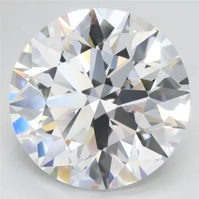 6.30ct D VVS1 Rare Carat Ideal Cut Round Lab Grown Diamond