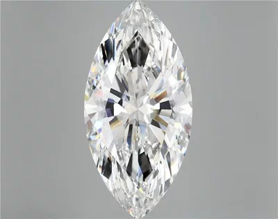 10.11ct F VVS2 Rare Carat Ideal Cut Marquise Lab Grown Diamond