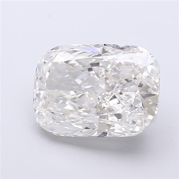 4.34ct F VVS2 Very Good Cut Cushion Lab Grown Diamond