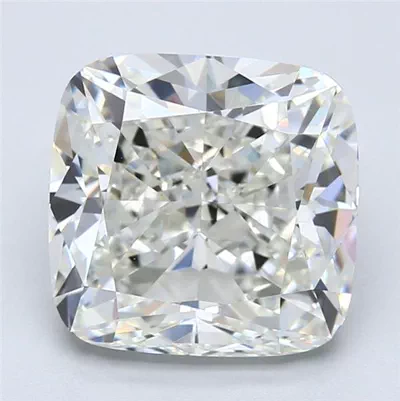 4.60ct I VS2 Rare Carat Ideal Cut Cushion Diamond