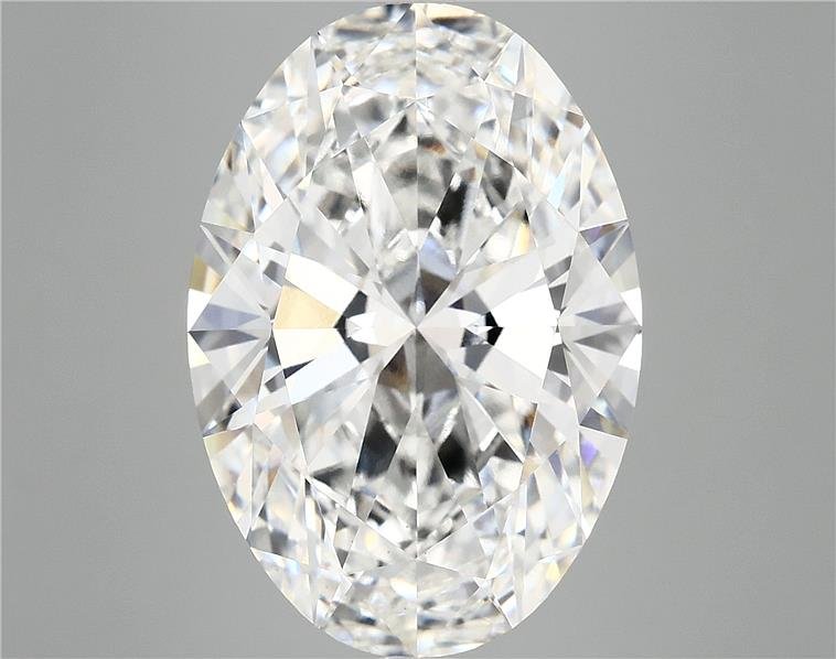 10.09ct E VVS2 Rare Carat Ideal Cut Oval Lab Grown Diamond