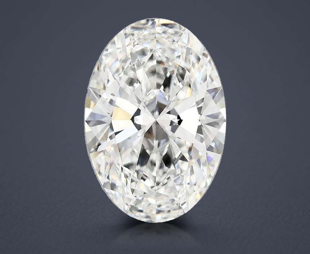 10.09ct E VVS2 Rare Carat Ideal Cut Oval Lab Grown Diamond