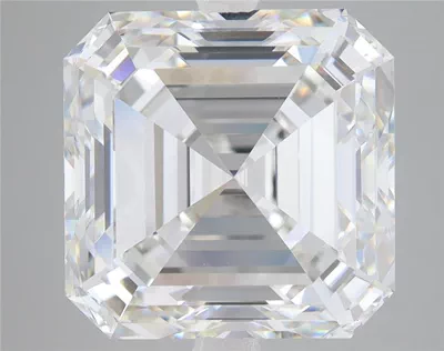 10.05ct F VVS2 Rare Carat Ideal Cut Asscher Lab Grown Diamond