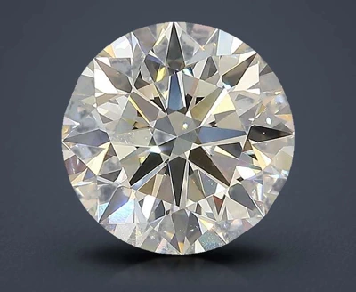 3.13ct J VS1 Rare Carat Ideal Cut Round Lab Grown Diamond