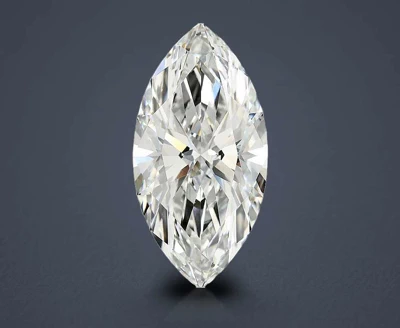 13.45ct F VS1 Rare Carat Ideal Cut Marquise Lab Grown Diamond